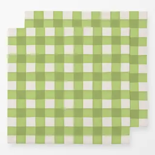 Servietten Picnic Checks green