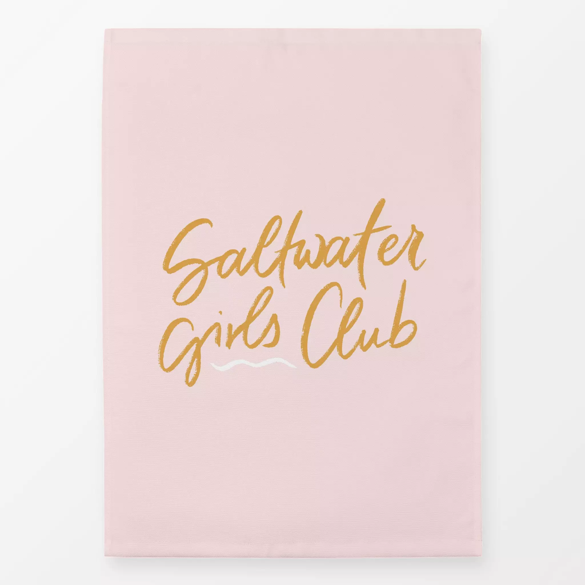 Geschirrtuch saltwater girls club rosa saltwater girls club rosa