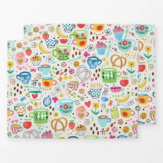 Tischset Küche Restaurant Coffee Food