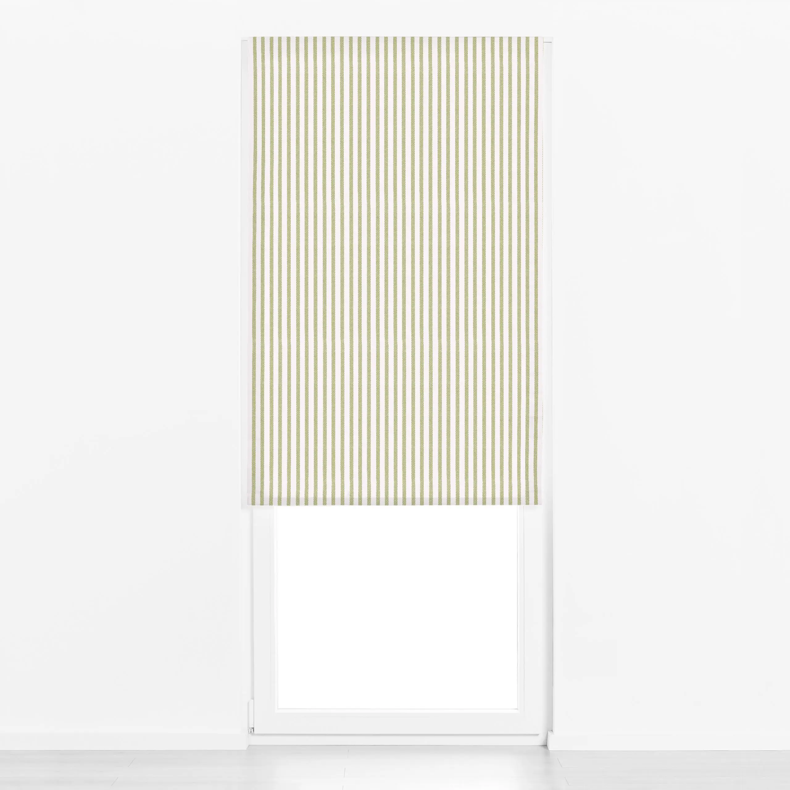 Raffrollo Streifen Hellgrün - Symbole & Muster - von „Sophie Augustin Illustration"; Streifen, gestreift, Streifenmuster, kl...