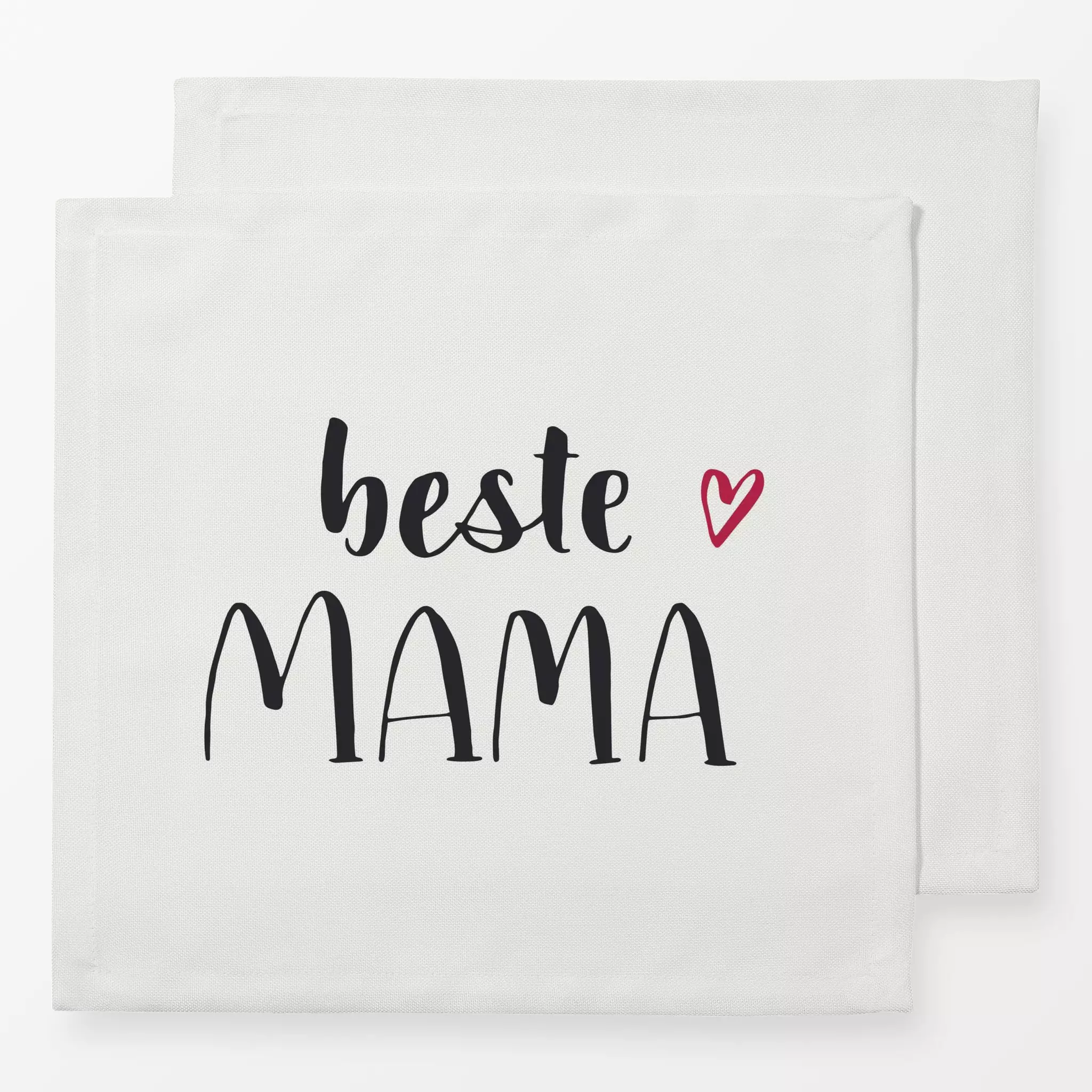 Servietten Beste Mama offwhite Beste Mama offwhite