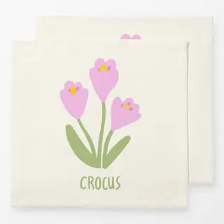 Servietten Crocus