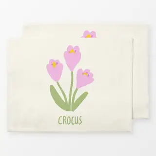Tischset Crocus