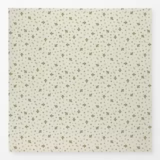 Tischdecke Weihnachtsblätter Weiss Grün