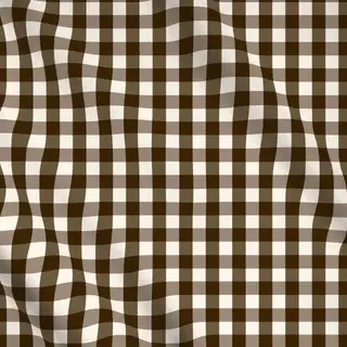 Meterware Gingham soft brown