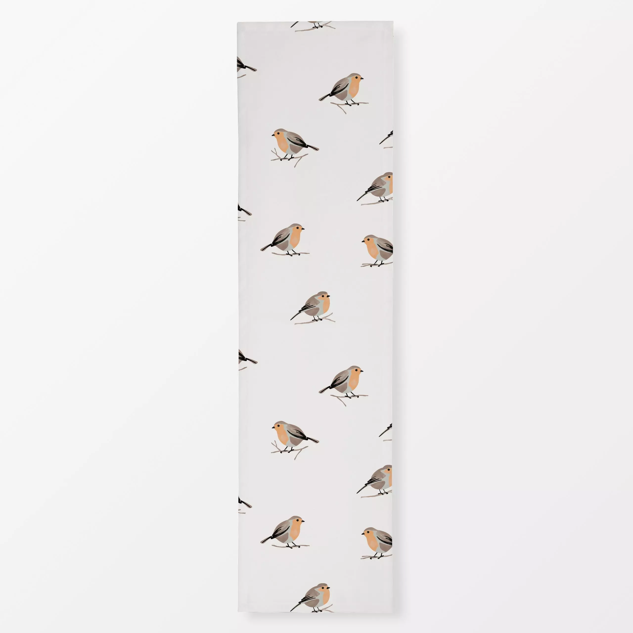 Tischläufer Vögelchen - Tiere, Anlässe, Ostern - von „Studio Kesse"; Hygge, Vogel, Meerestiere, Rotkehlchen, Weihnachten, Wi...