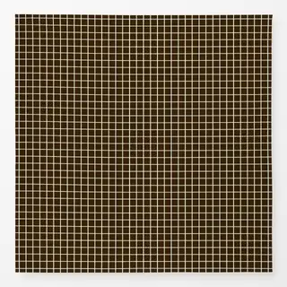 Tischdecke Calm Christmas grid soft brown