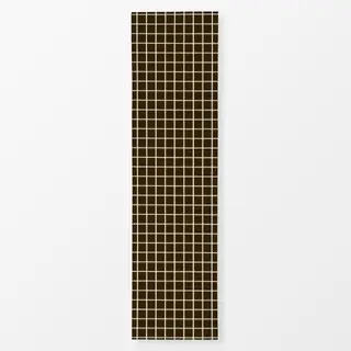 Tischläufer Calm Christmas grid soft brown