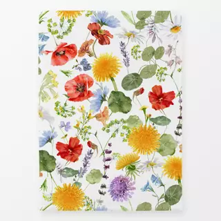 Geschirrtücher Bunter Wildblumen Garten