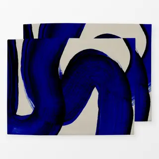 Tischset Blue Loops 2