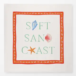 Tischdecke Soft Sand Coast koralle