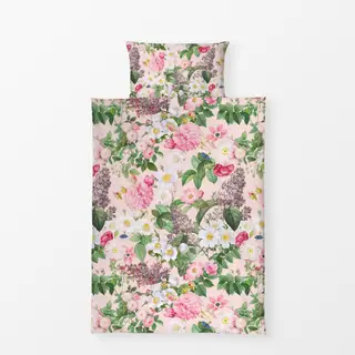 Bettwäsche Üppiger Sommer Blumengarten