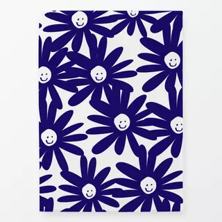 Geschirrtücher Happy Flowers blau