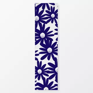 Tischläufer Happy Flowers blau