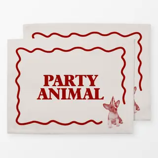 Tischset Party Animal