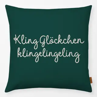 Kissen Kling Glöckchen grün