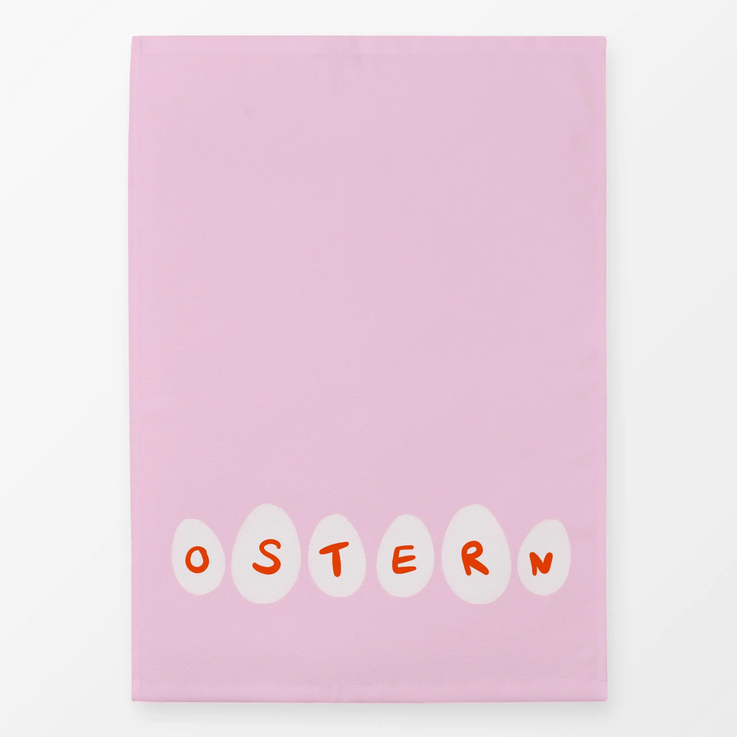 Geschirrtücher Ostern Ostereier Pink - Frühling, Sprüche & Schriftzüge, Ostern - von „Sophie Augustin Illustration"; Ostern,...
