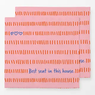 Servietten Best-seat-rosa