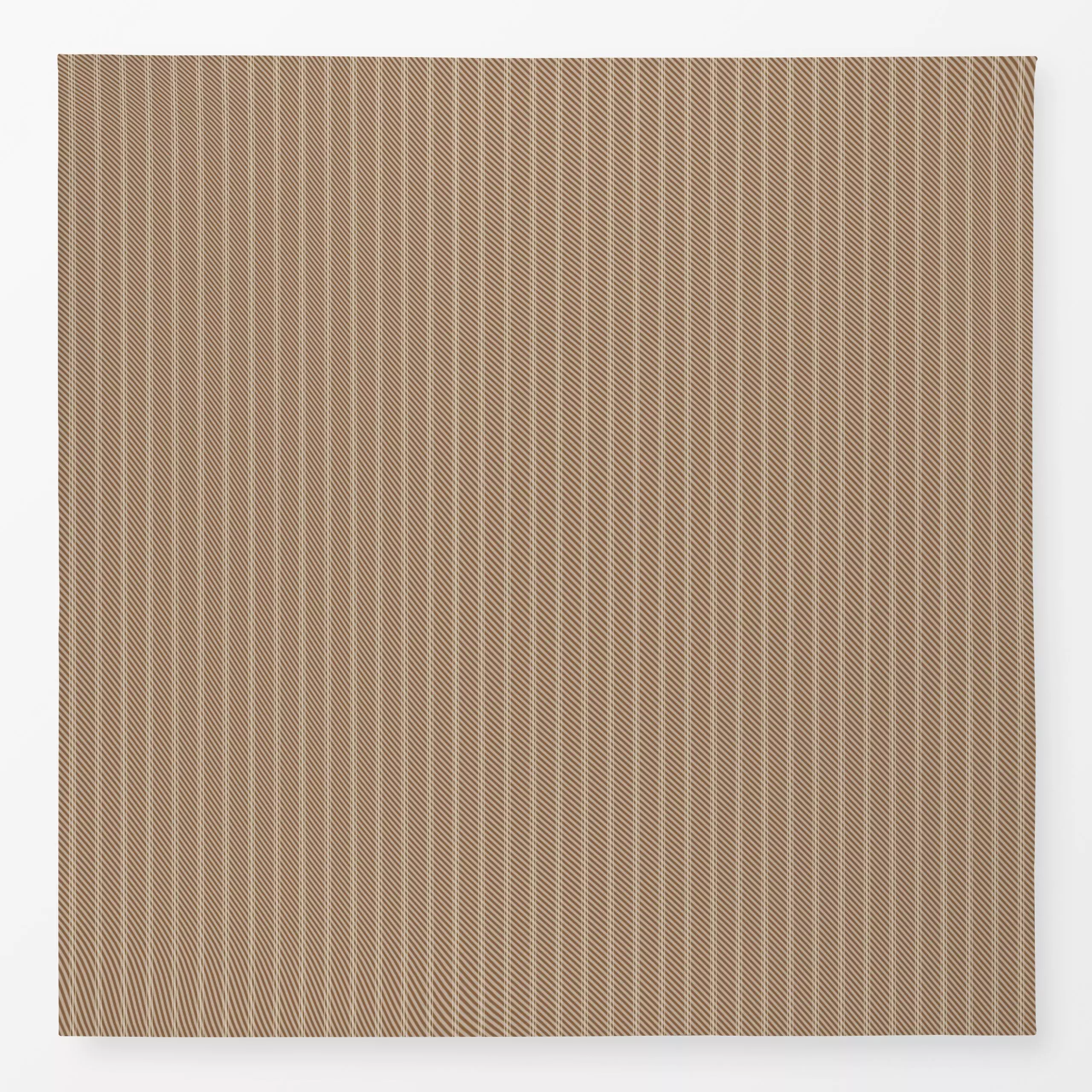 Tischdecke Winter Stripes almond brown - Weihnachten, Winter, Symbole & Muster - von „Karen Menzenbach"; Natur, Linien, Stre...