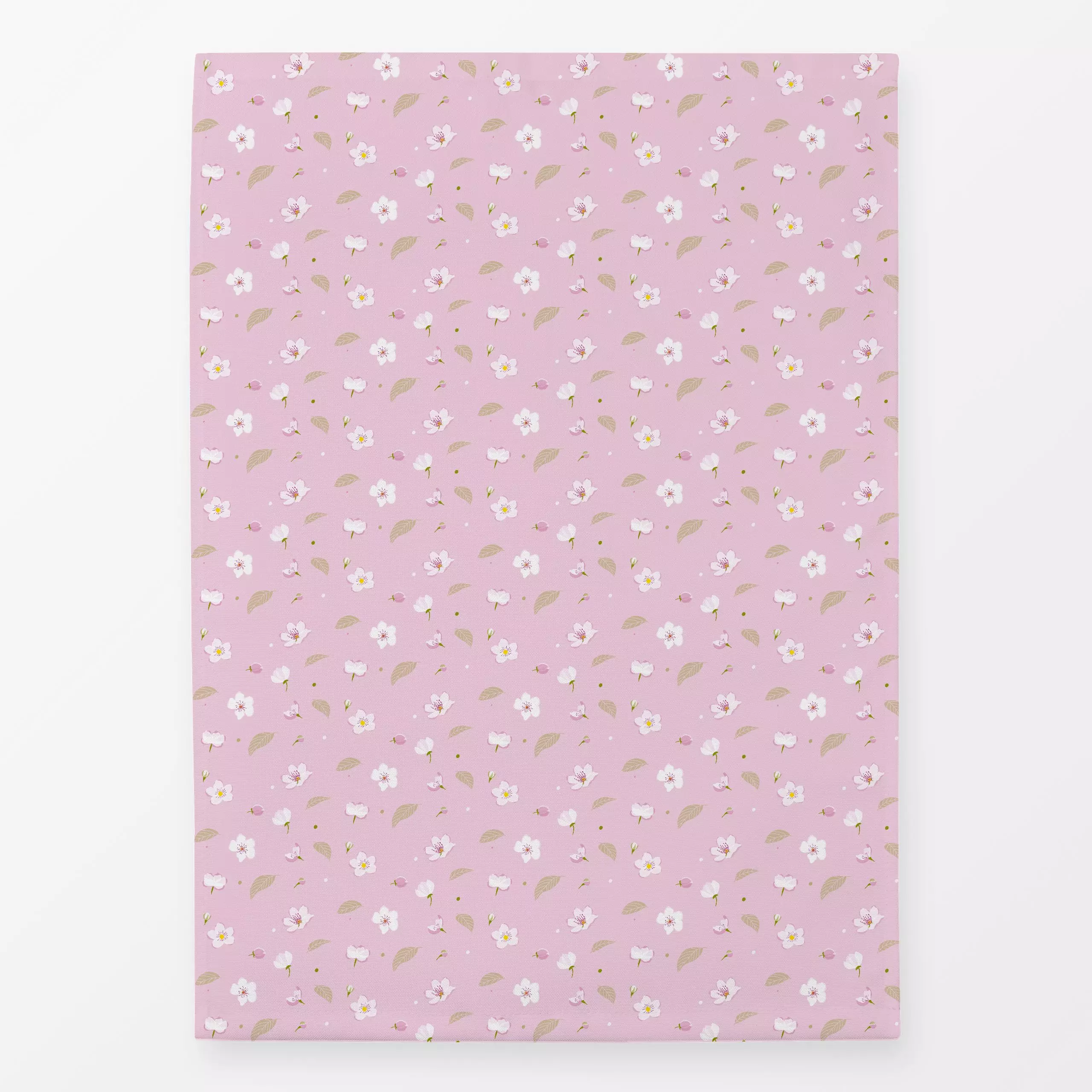 Geschirrtücher Kirschblüten Muster rosa - Blumen & Florales, Frühling, Anlässe, Ostern - von „Carolin Vonhoff"; Muster, rosa...