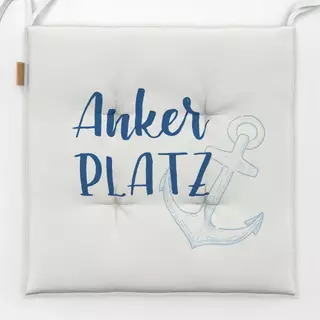 Sitzkissen Ankerplatz