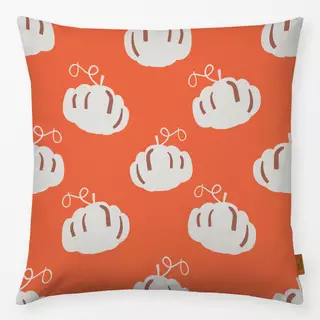 Kissen Herbstzauber Kürbismuster