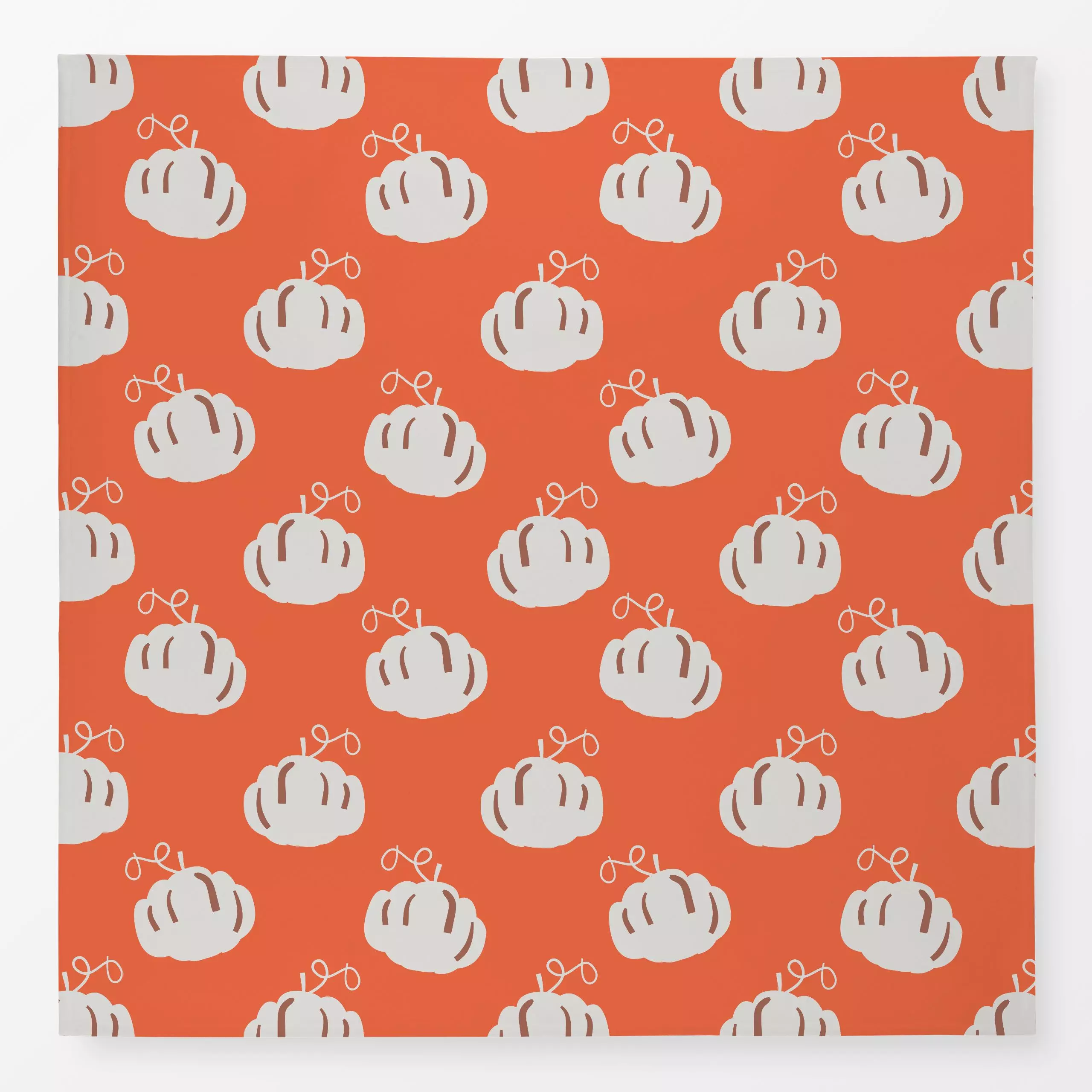 Tischdecke Herbstzauber Kürbismuster - Herbst, Gemüse - von „Heyduda"; Muster, Cozy, Herbst, outdoor, schlicht, Freude, Kusc...