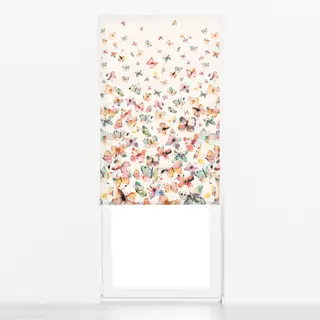 Raffrollo Schmetterlinge Aquarell Ombre