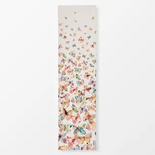 Tischläufer Schmetterlinge Aquarell Ombre