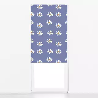 Raffrollo Blüte groß