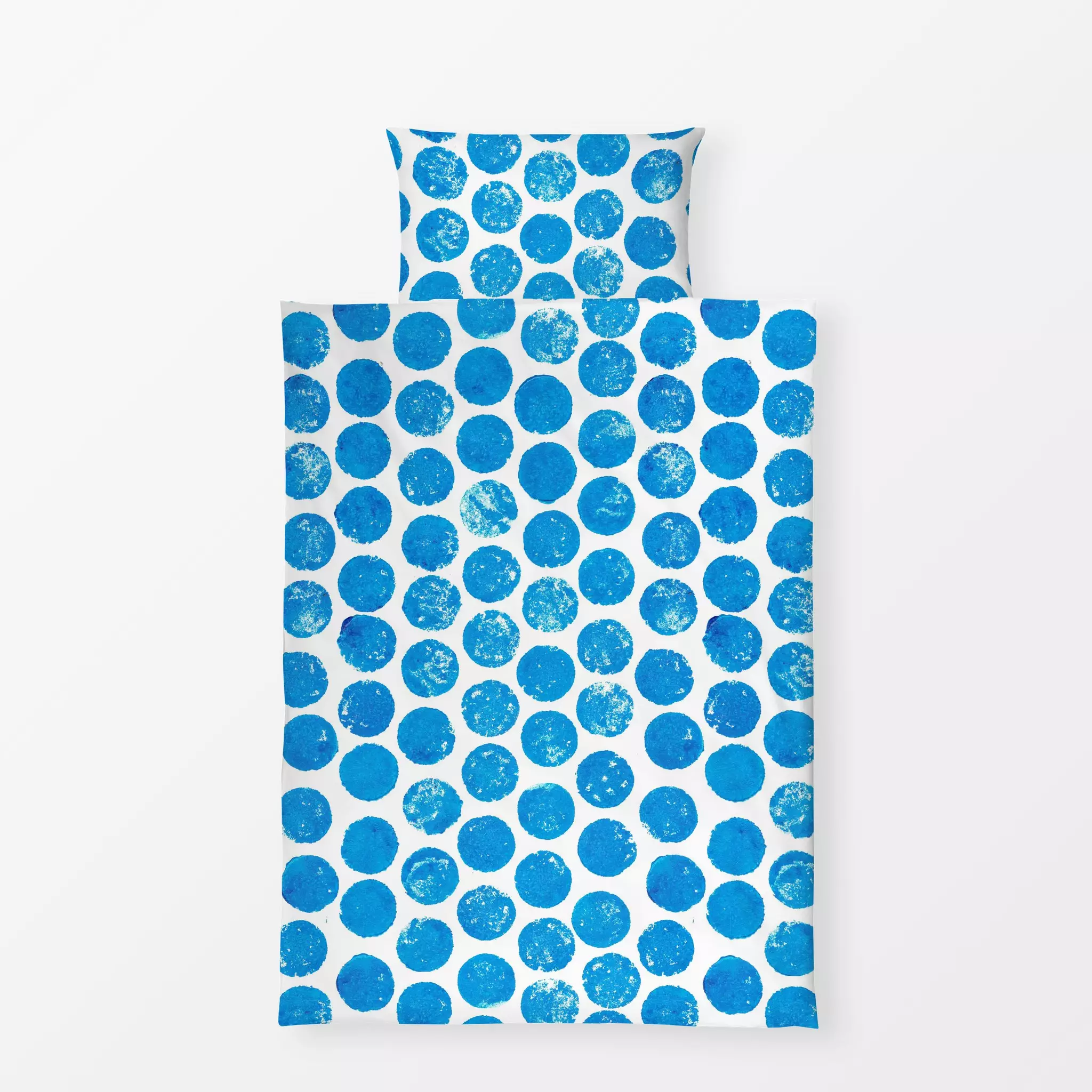 Bettwäsche Stempelliebe Punkte blau Stempelliebe Punkte blau