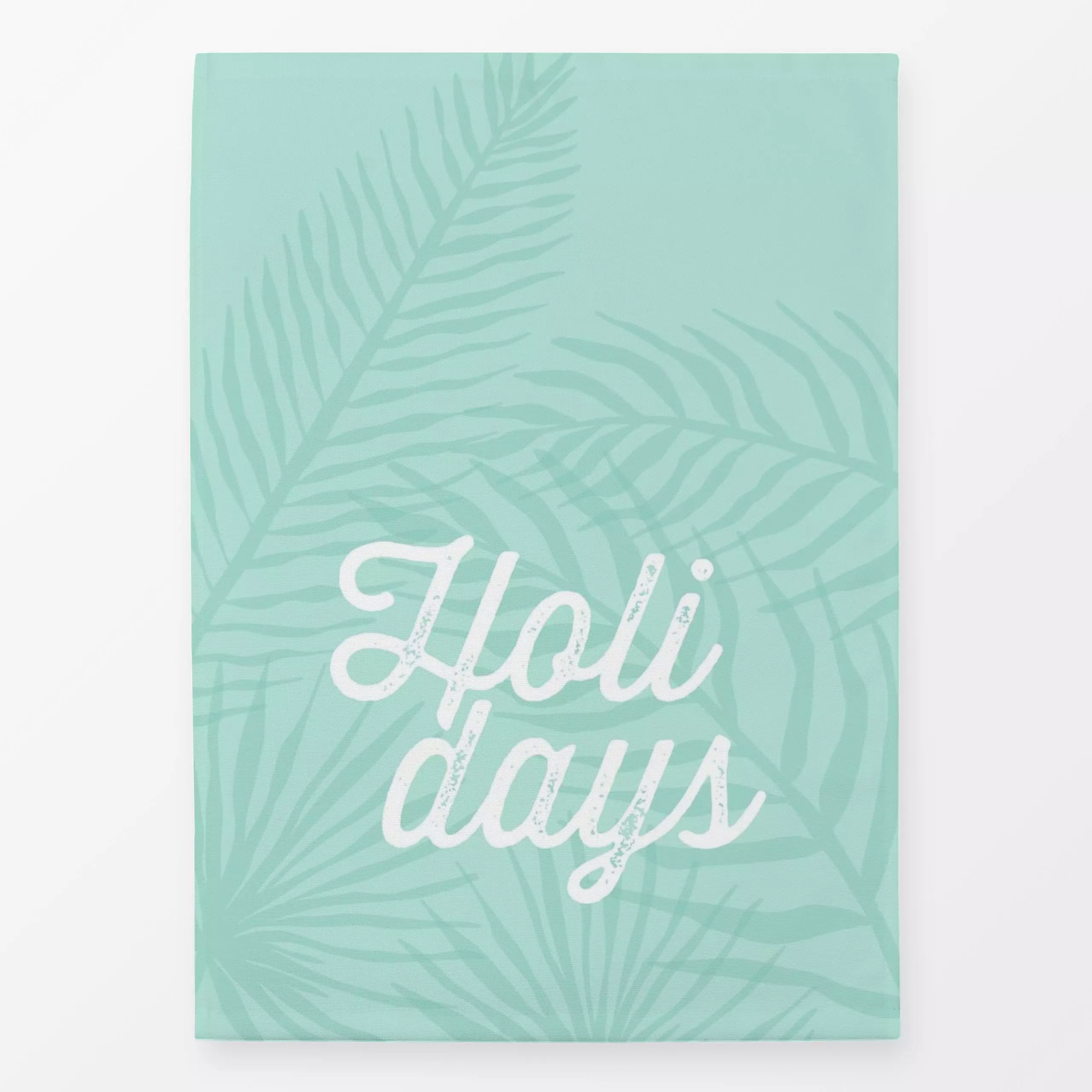 Geschirrtücher Holidays - Sommer, Sprüche & Schriftzüge - von „Andrea Liesert"; Palmen, Palmenwedel, Holidays, Summerfeeling...