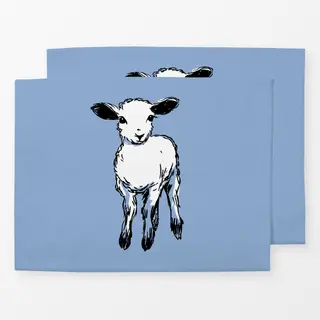 Tischset Lamm
