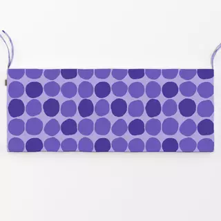 Bankauflage Purple Dots