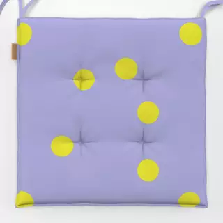 Sitzkissen Glücklich in Lavendel