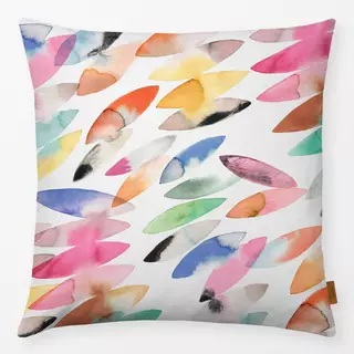 Kissen Watercolor Abstract Shapes