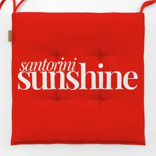 Sitzkissen Santorini Sunshine