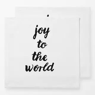 Servietten joy to the world