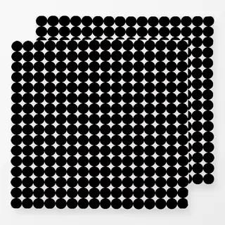 Servietten Punkte groß Schwarz