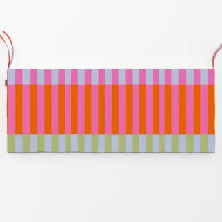 Bankauflage Bunte Frühlingsstreifen