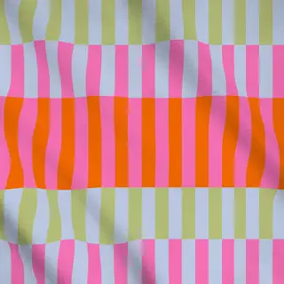 Meterware Bunte Frühlingsstreifen