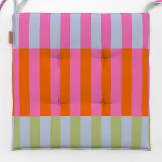 Sitzkissen Bunte Frühlingsstreifen