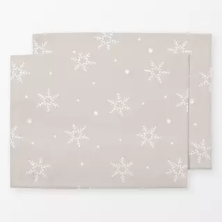 Tischset SNOWFLAKE PATTERN 02