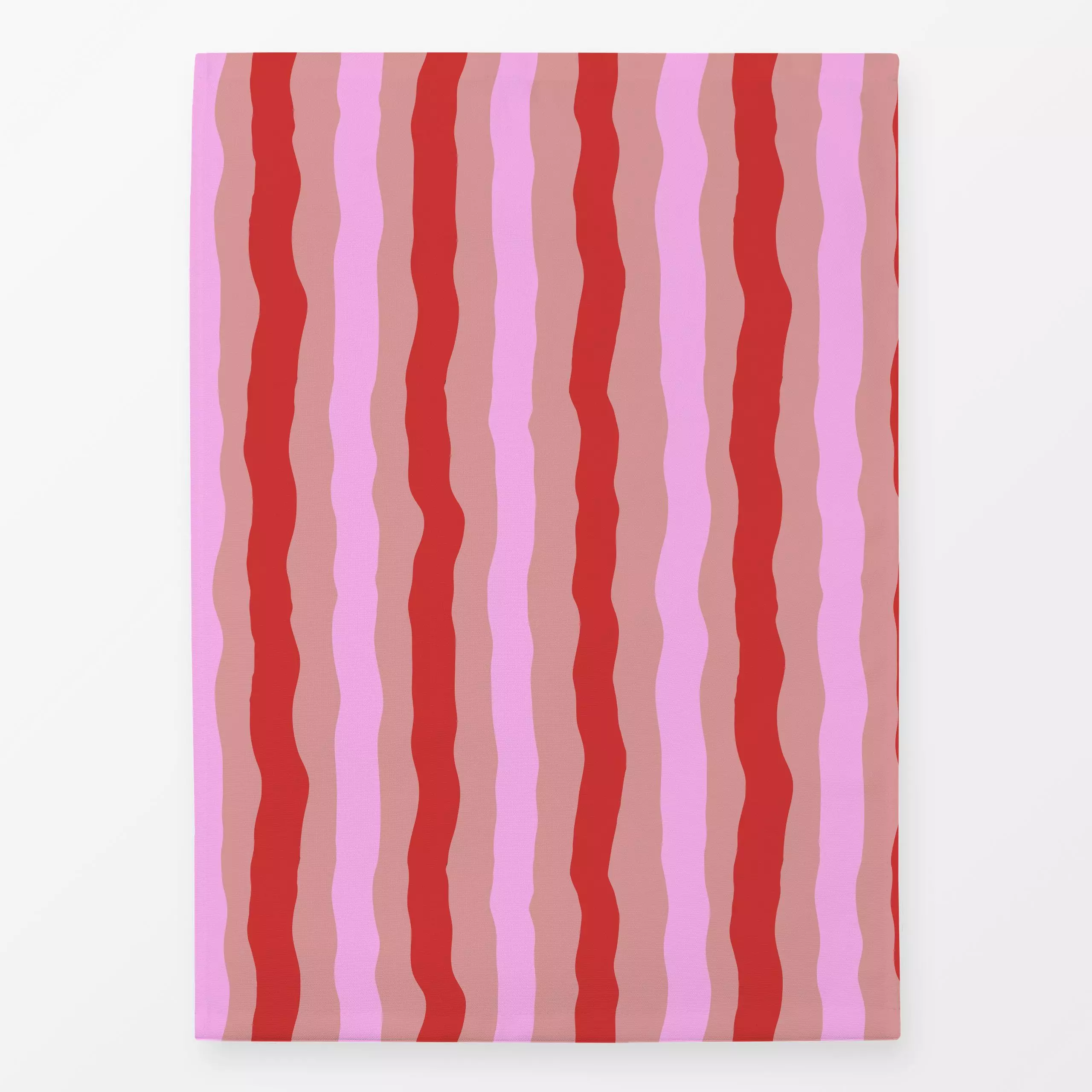Geschirrtücher Stripes Love 1 - Symbole & Muster - von „Studio Memb"; Muster, linie, abstrakt, Streifen, Protea, pink, gestr...