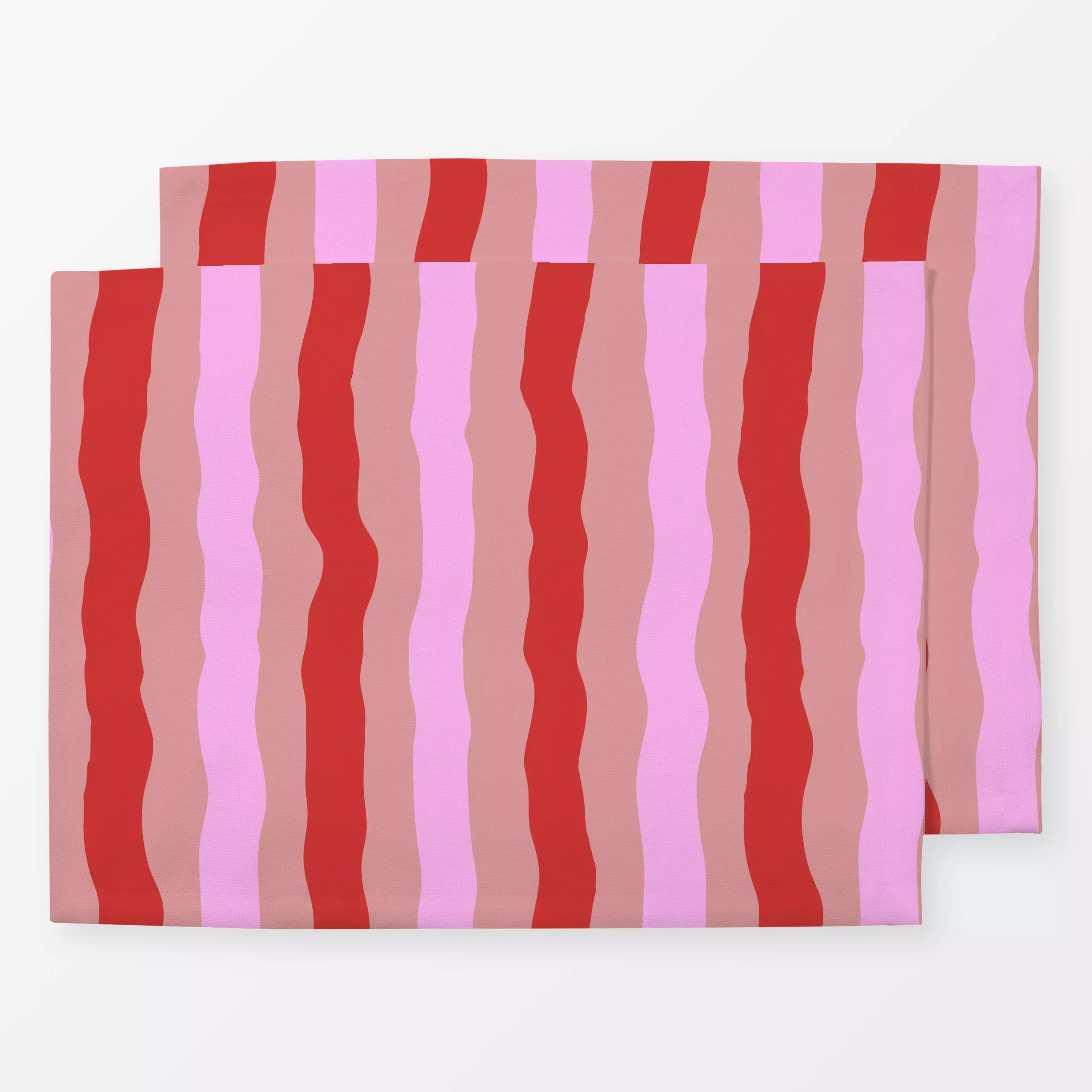 Tischset Stripes Love 1, gemustert, von Studio Memb