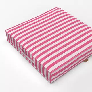 Bodenkissen Fresh Pink Stripes