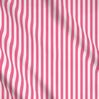 Meterware Fresh Pink Stripes