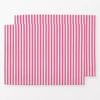 Tischset Fresh Pink Stripes