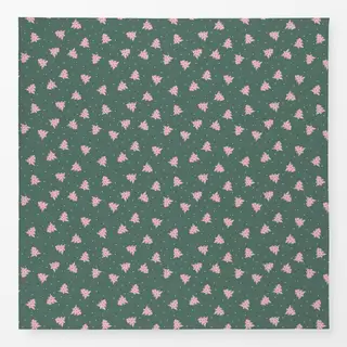 Tischdecke Xmas - Weihnachtsbaum rosa