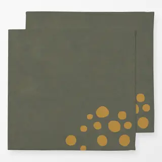 Servietten Happy Dots Polka Warmgrau